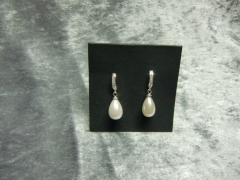 Material: Ohrringe 925 Silber mit Muschelkernperle